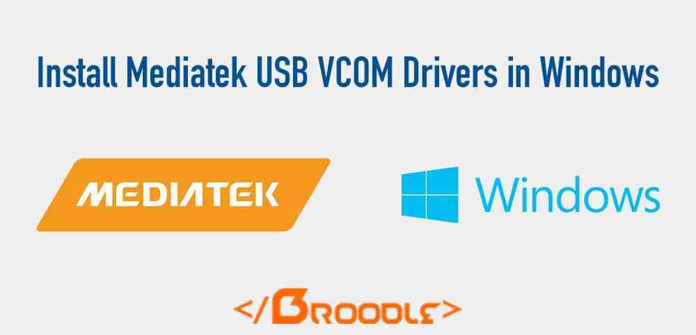Mtk65xx preloader usb vcom drivers